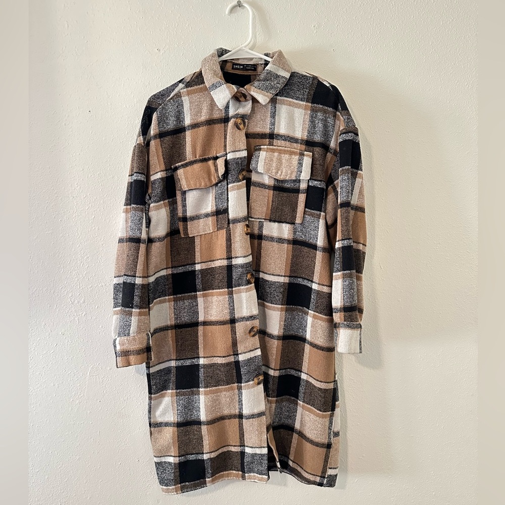 Long button up